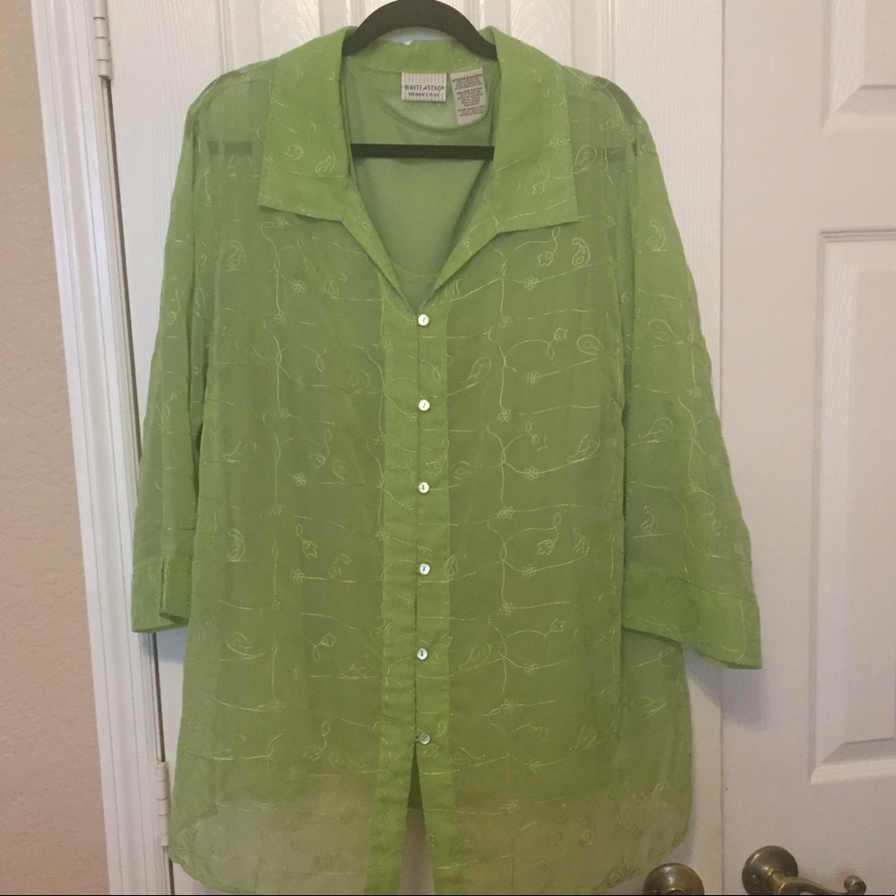 🦋 White Stag 2 Piece Top